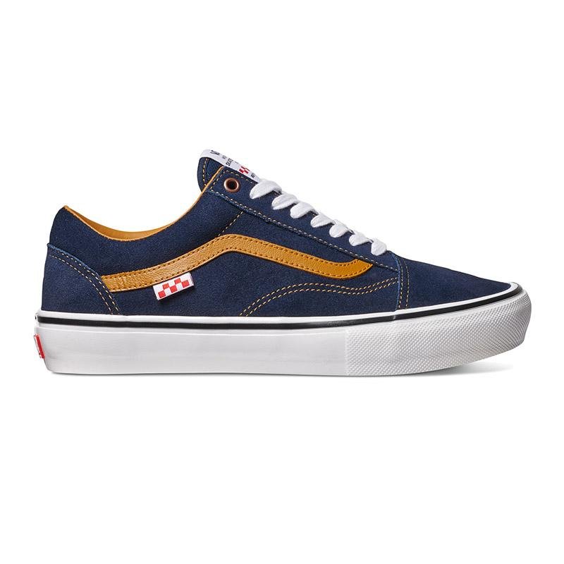 Grilu Surf Skate Shop Tenis Vans Skate Old Skool (Reynolds) Navy